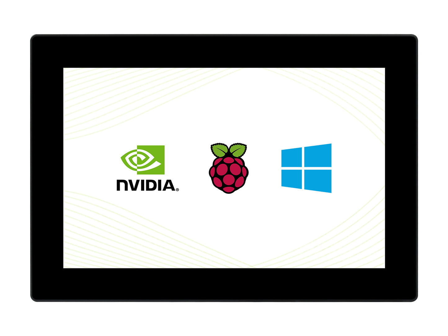10.1inch HD Capacitive Touch Screen LCD (G), 1920×1200, HDMI, IPS, Optical Bonding Screen, Supports Raspberry Pi / Jetson Nano / PC...