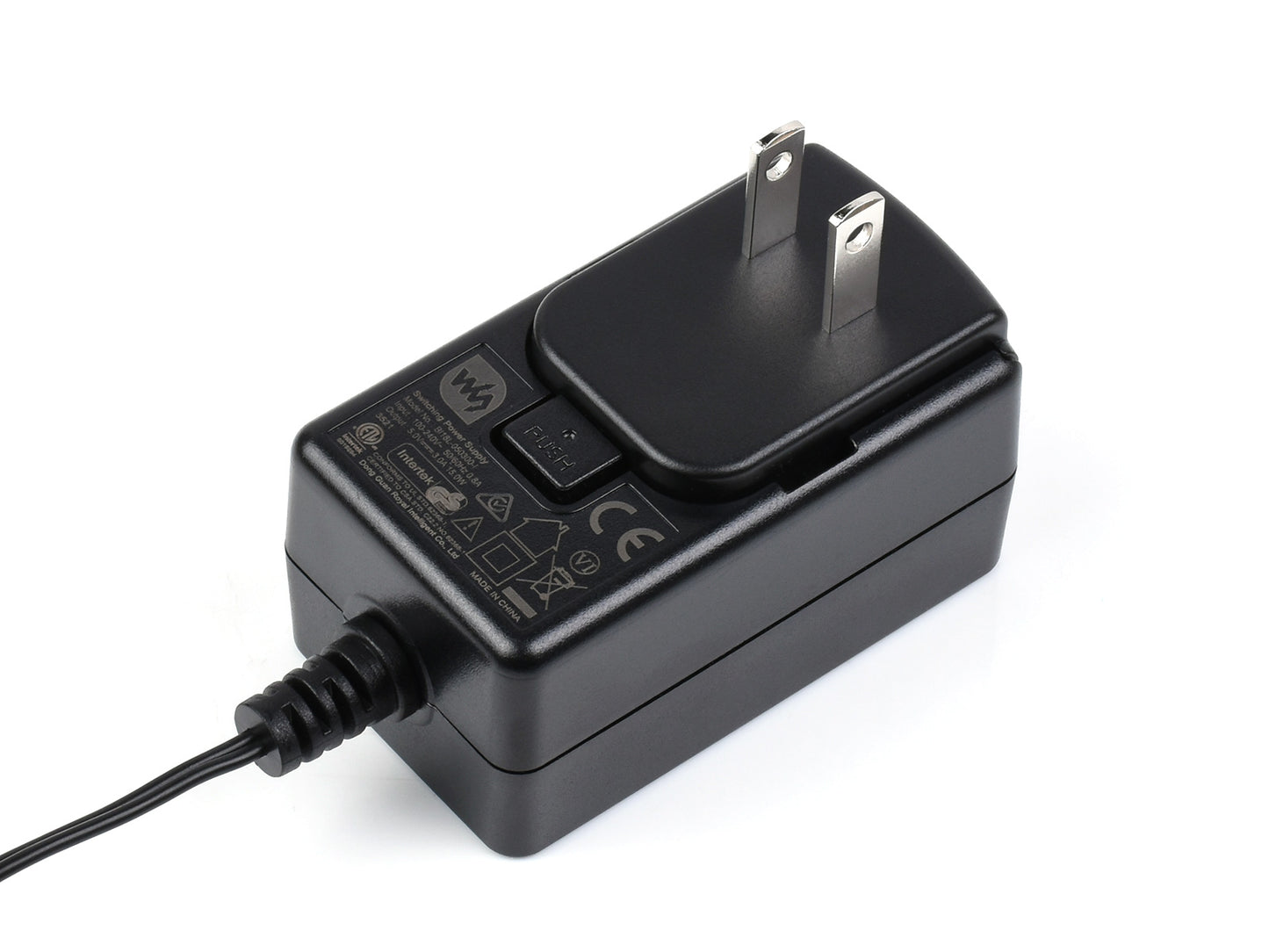 Power Supply, Power Adapter, 5V/3A, micro USB Output Connector