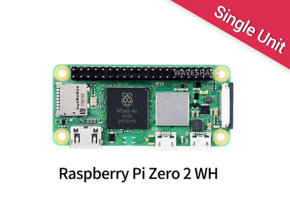 Raspberry Pi Zero 2 W, Five Times Faster, Quad-core ARM Processor
