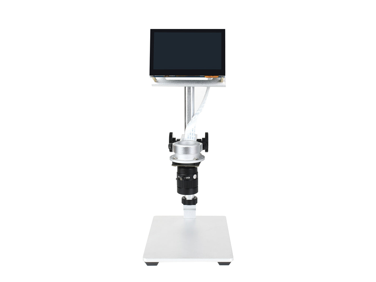 Raspberry Pi Microscope Kit, 12MP Visual Magnification, Microscope Screen Bracket
