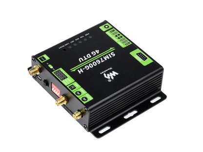 Industrial Grade SIM7600G-H 4G DTU, USB UART/RS232/RS485 Multi Interfaces Communication, LTE Global Band Support