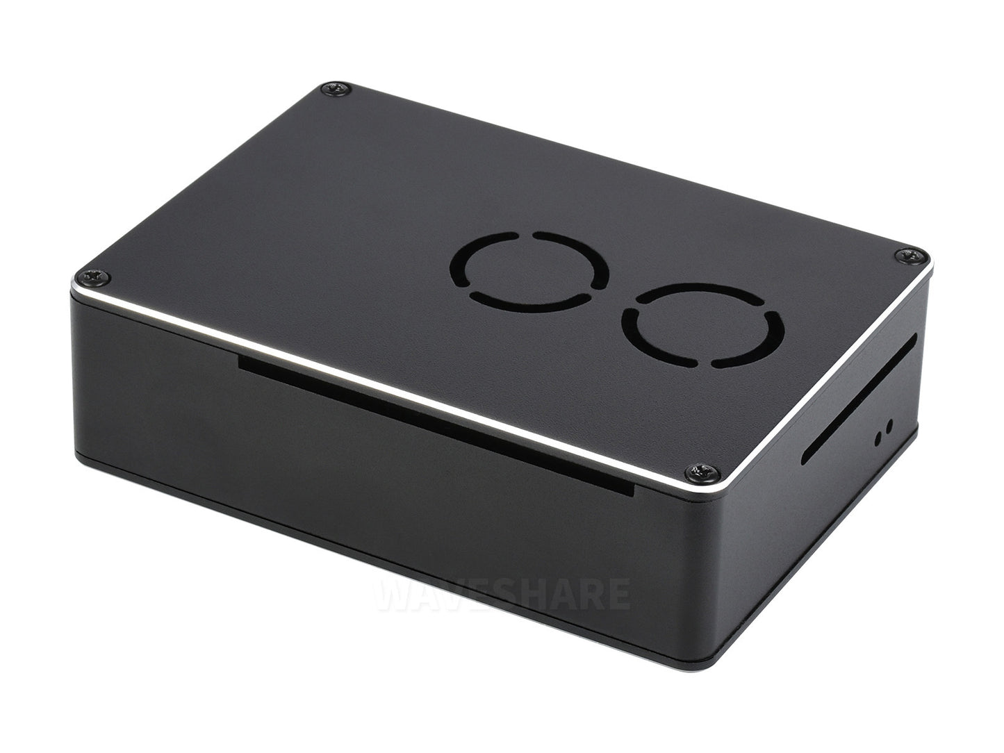 Dual Fan Case for Raspberry Pi 4, Dull-Polish Surface