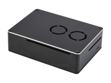 Dual Fan Case for Raspberry Pi 4, Dull-Polish Surface