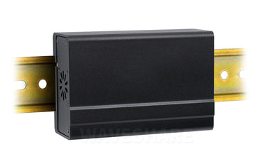 DIN Rail Aluminum Case for Raspberry Pi 4, with Cooling Fan and Heatsinks