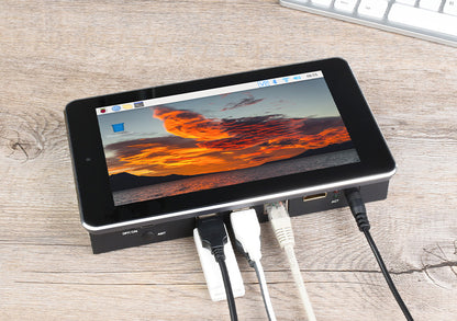7″ Touch Screen All-In-One Kit Designed for Raspberry Pi CM4, 5MP Camera, Aluminum Case
