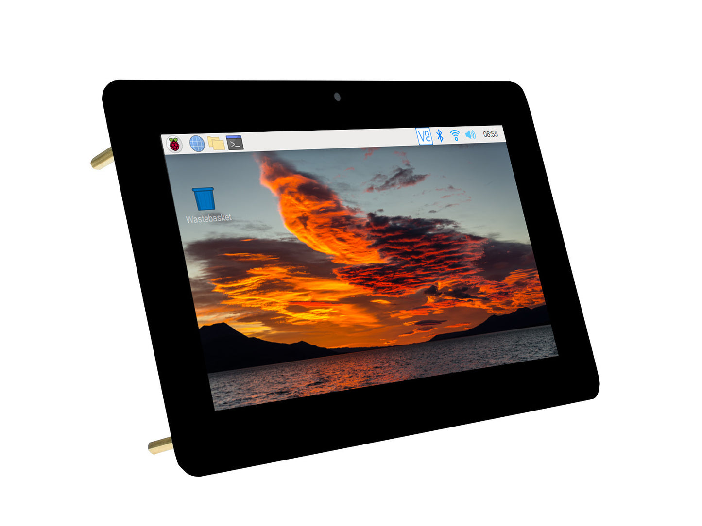 8inch Capacitive Touch Display for Raspberry Pi, DSI Interface, 800×480