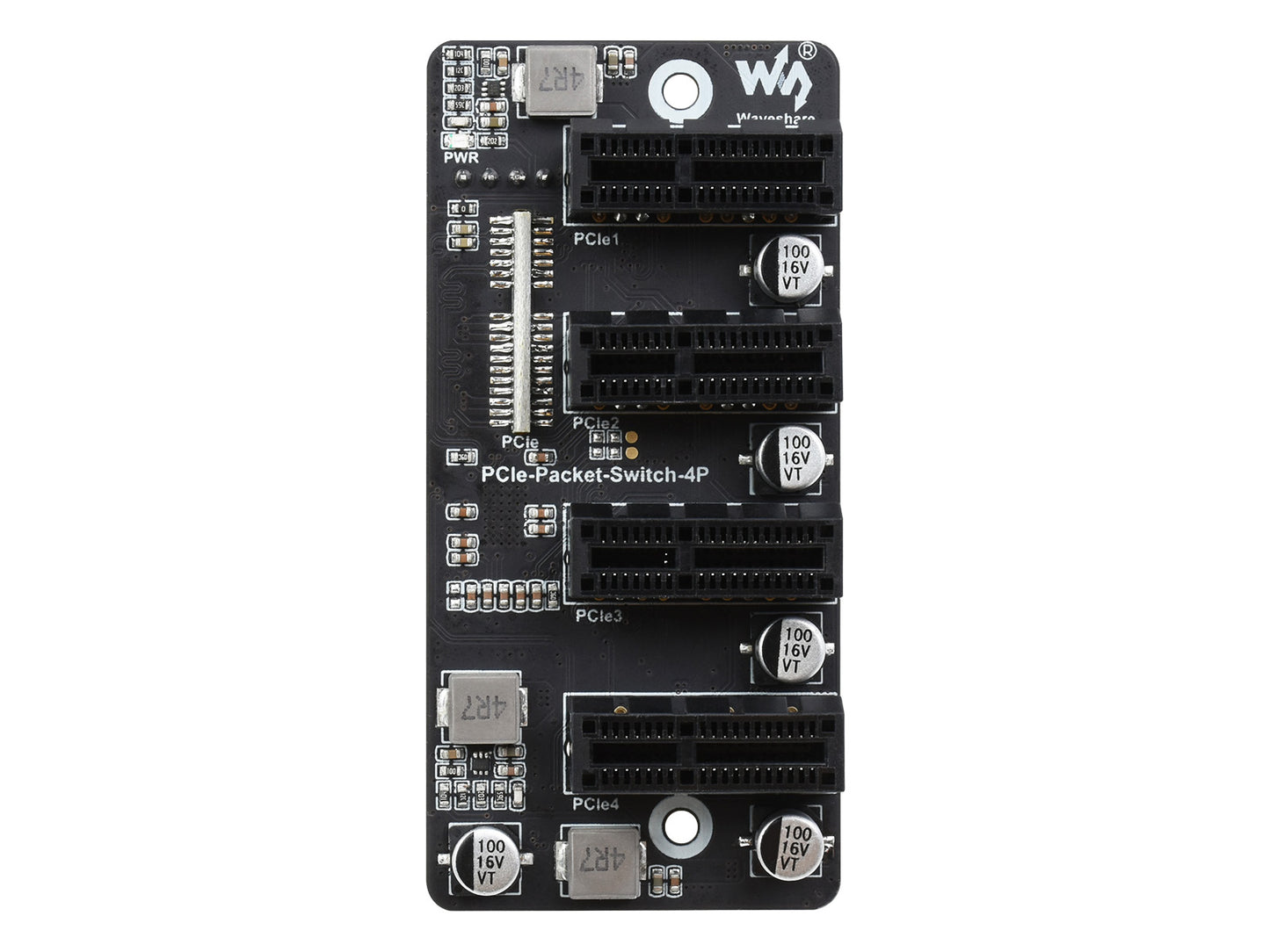 Extended 4-Ch PCIe Gen 2 ×1 Expander, Stable Performance, Driver-Free