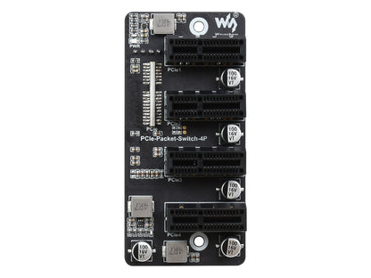 Extended 4-Ch PCIe Gen 2 ×1 Expander, Stable Performance, Driver-Free
