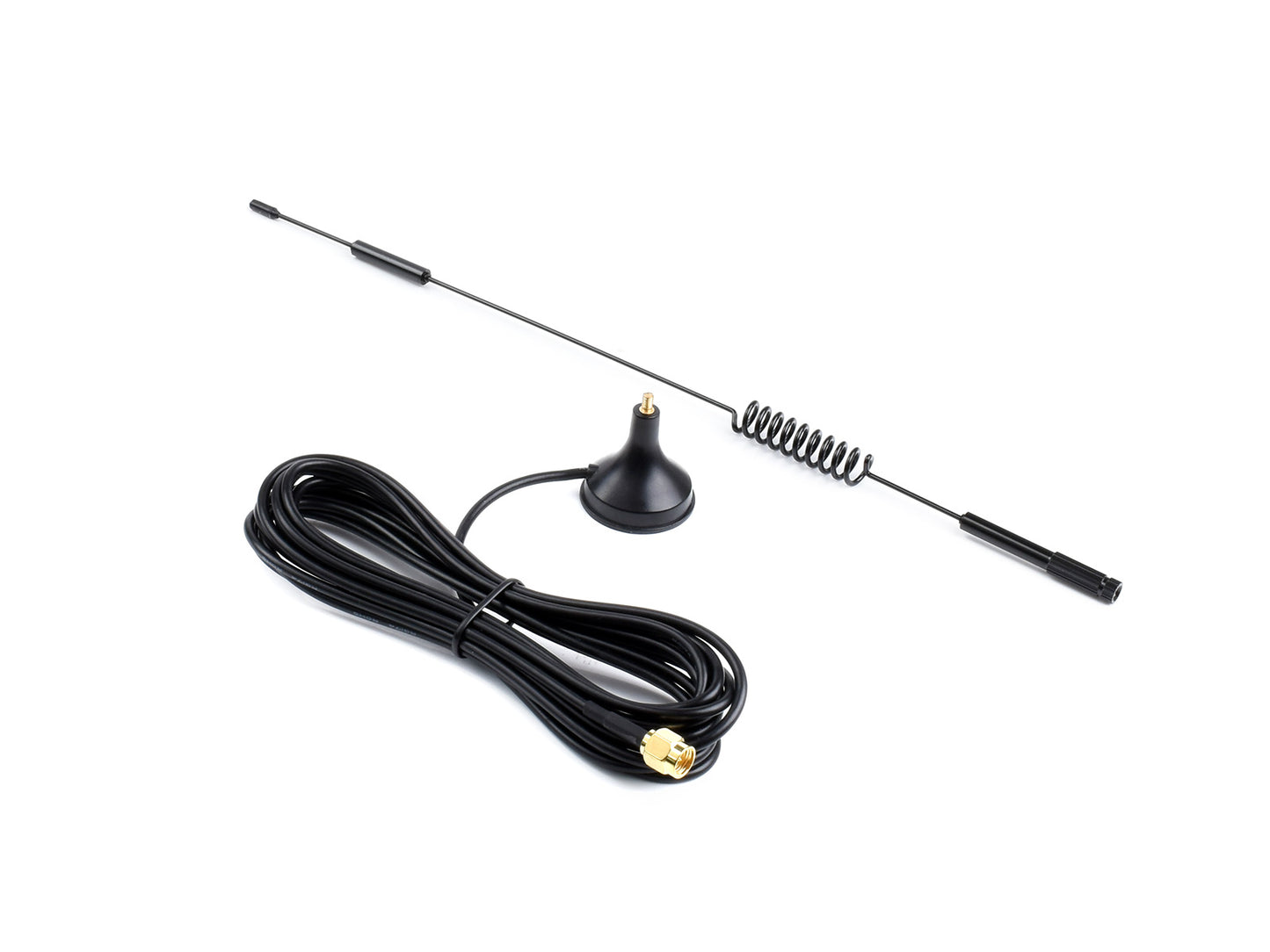 4G High Gain SMA Antenna for Outdoor Condition, 4G/3G/2G/LPWA Support, Waterproof, Magnetic Base