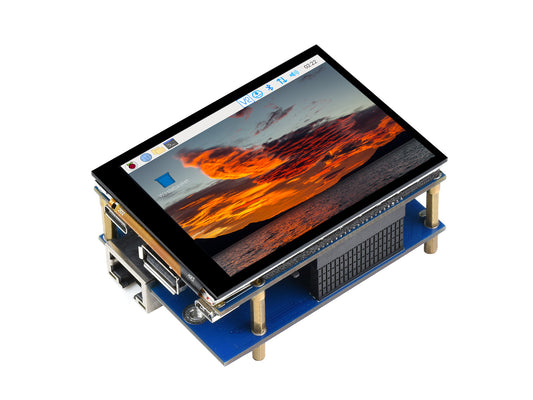 2.8″ Touch Screen Expansion For Raspberry Pi Compute Module 4, Optical Bonding Display, Optional Interface Expander