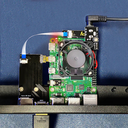 1U Rack Kit for Raspberry Pi 4, 19″ Rackmount, up to 4 Units