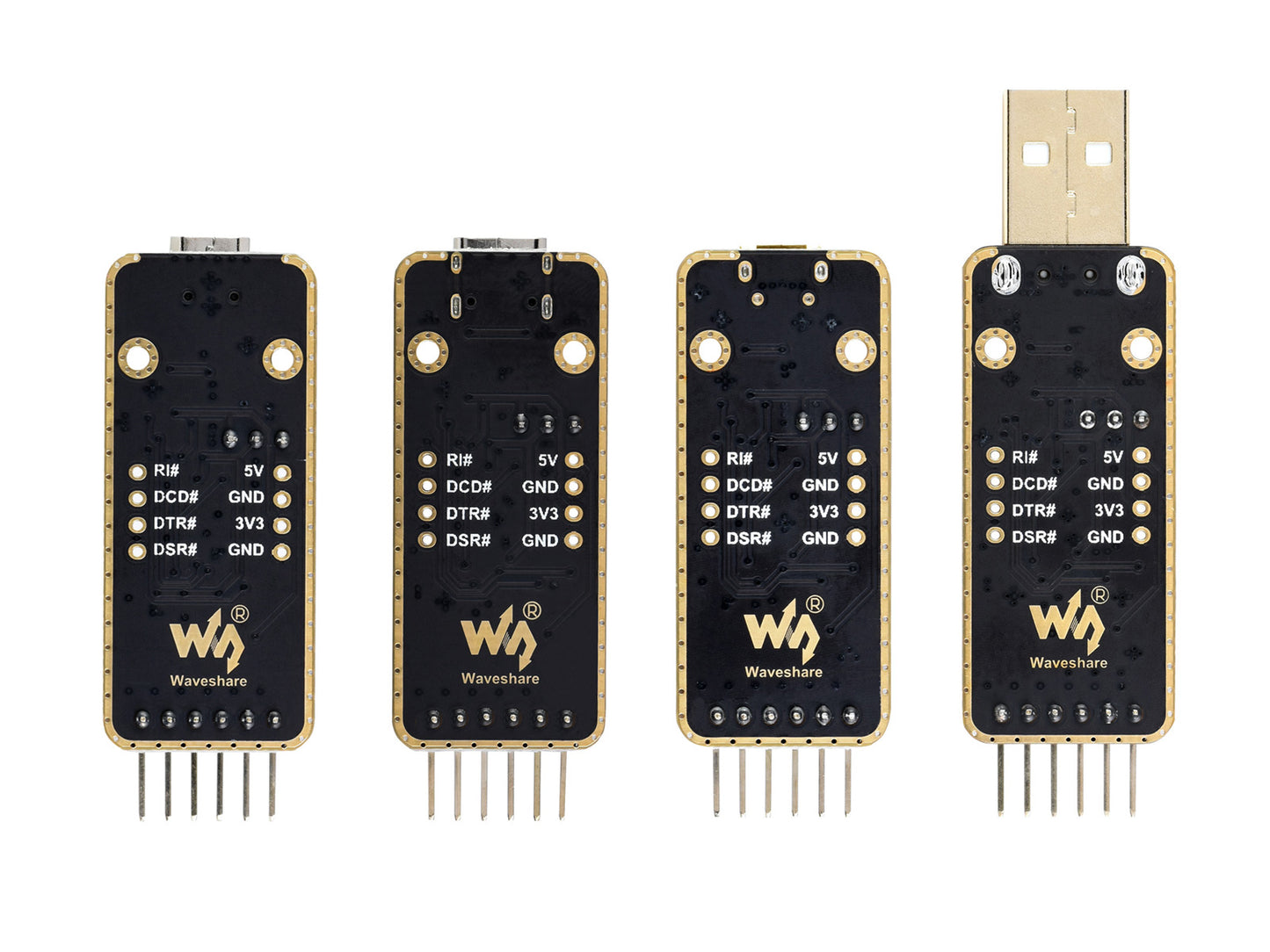 USB To UART Module, Micro / Mini / Type-A / Type-C Connectors, High Baud Rate Transmission