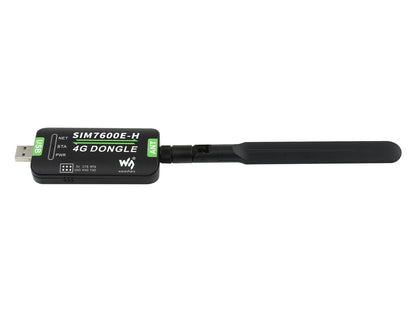 SIM7600E-H 4G DONGLE, GNSS Positioning, for Europe / the Middle East / Africa / South Korea / Thailand...
