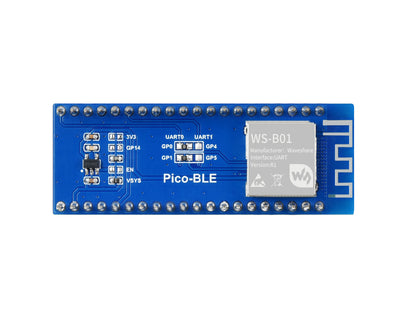 Dual-Mode Bluetooth Module for Raspberry Pi Pico, SPP / BLE, Bluetooth 5.1