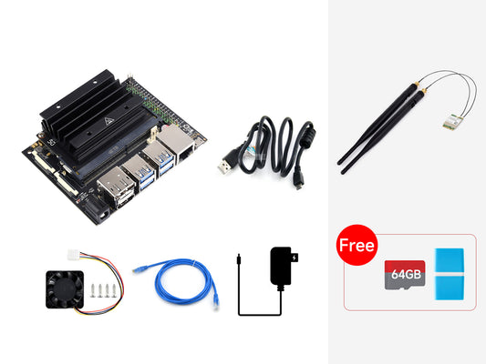 Jetson Nano Development / Expansion Kit, Alternative Solution Of B01 Kit, Optional Jetson Nano Core Module