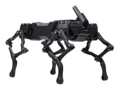 WAVEGO, 12-DOF Bionic Dog-Like Robot, Open Source for ESP32 And PI4B, Facial Recognition, Color Tracking, Motion Detection