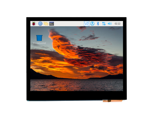 3.5inch HDMI Capacitive Touch IPS LCD Display (E), 640×480, Audio jack
