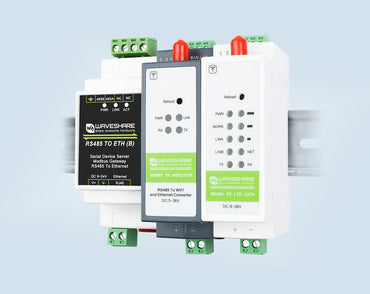 Industrial 4G DTU, RS485 TO LTE CAT4, DIN Rail-Mount, for EMEA, Korea, Thailand, India, Southeast Asia
