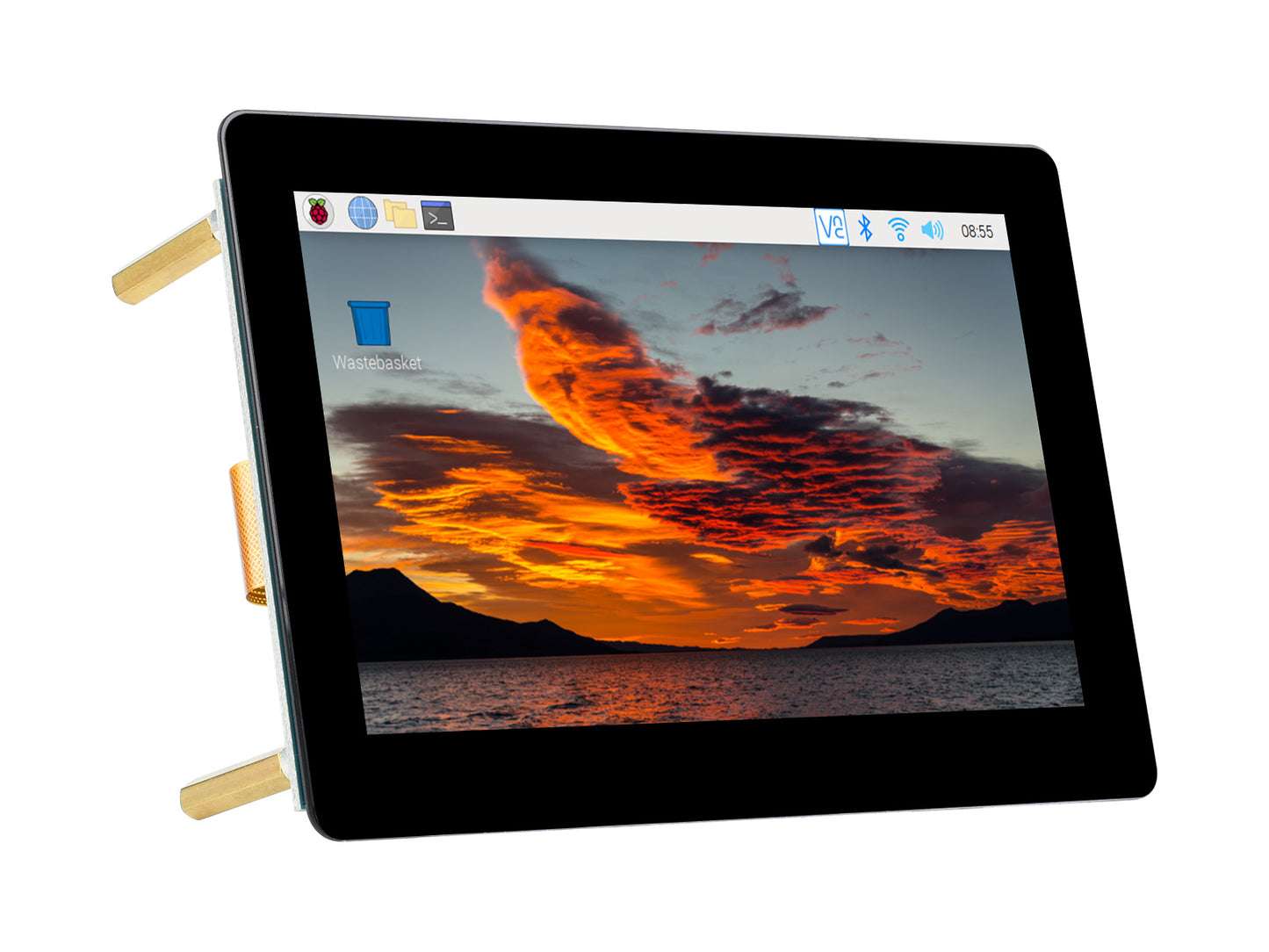 5inch Capacitive IPS Touch Display for Raspberry Pi, 800×480, DSI Interface, Low Power