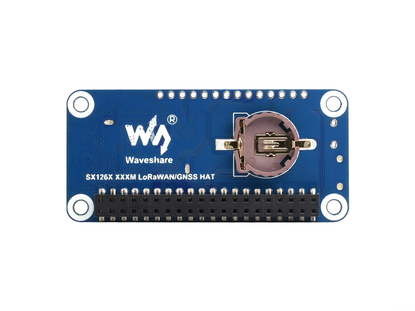 SX1262 LoRaWAN Node Module Expansion Board for Raspberry Pi, With Magnetic CB antenna, Options For Frequency Band And GNSS Function
