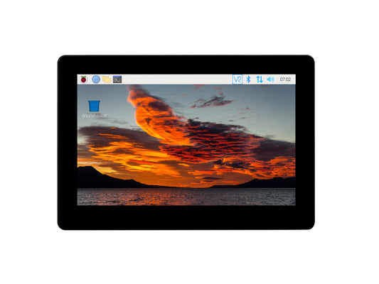 5″ Touch Screen Expansion for Raspberry Pi CM4, PoE Header, Gigabit Ethernet, 4K Output