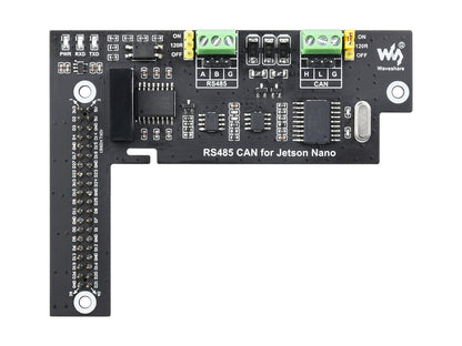 RS485 CAN Expansion Board for Jetson Nano, Digital Isolation, Built-In Protection Circuit