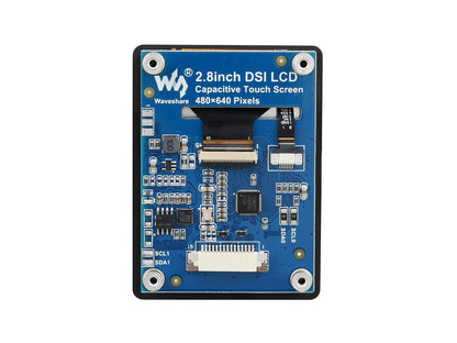 2.8inch Capacitive Touch Display for Raspberry Pi, 480×640, DSI, IPS, Optical Bonding Screen