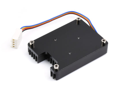 Dedicated All-in-one 3007 Cooling Fan For Raspberry Pi Compute Module 4 CM4, Speed Adjustable, With Thermal Tapes, Options For 5V / 12V Power Supply