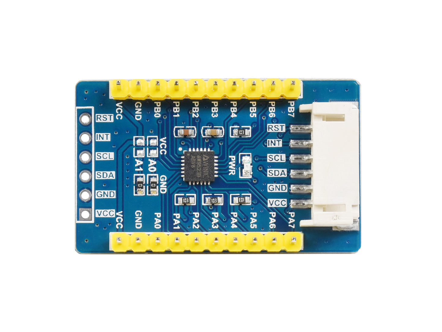AW9523B IO Expansion Board, I2C Interface, Expands 16 I/O Pins