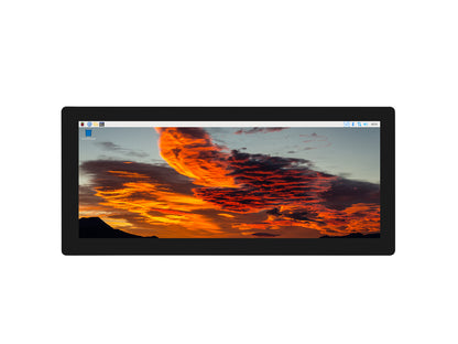 12.3inch Capacitive Touch Screen LCD, 1920×720, HDMI, IPS, Toughened Glass Panel