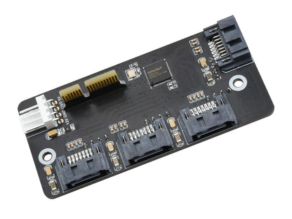 PCIe TO 4-Ch SATA 3.0 Expander, 6Gpbs High-speed SATA Interface, Supports CM4