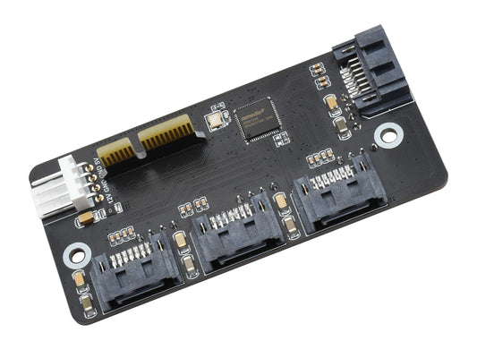 PCIe TO 4-Ch SATA 3.0 Expander, 6Gpbs High-speed SATA Interface, Supports CM4