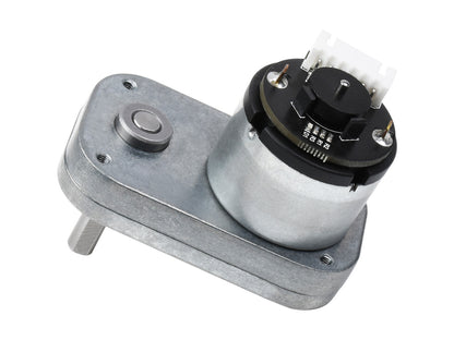 L-shaped Permanent Magnet DC Gear Motor, Magnetic Hall Encoder, All-metal Gear Motor