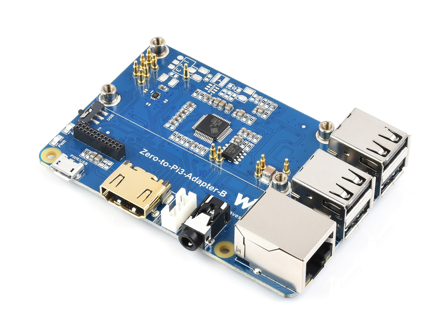 Raspberry Pi Zero 2W To 3B Adapter, Alternative Solution for Raspberry Pi 3 Model B/B+