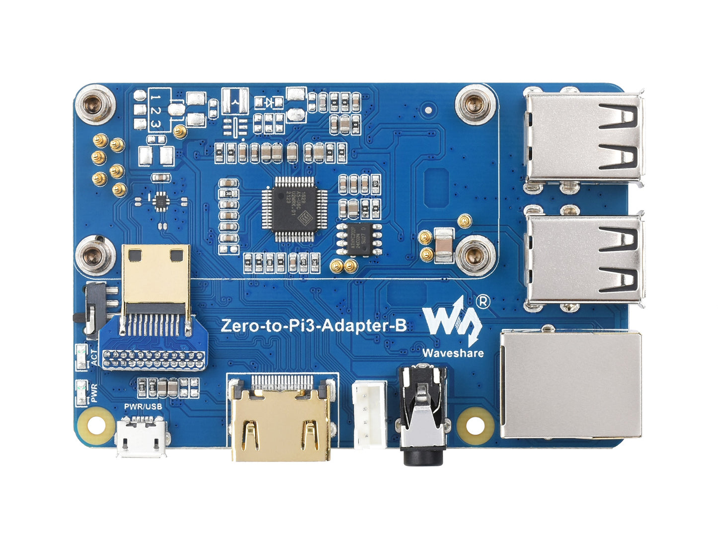 Raspberry Pi Zero 2W To 3B Adapter, Alternative Solution for Raspberry Pi 3 Model B/B+