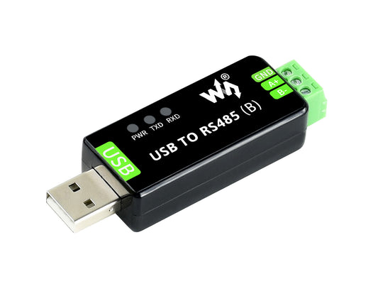 Industrial USB TO RS485 Bidirectional Converter, Onboard original CH343G, Multi-Protection Circuits