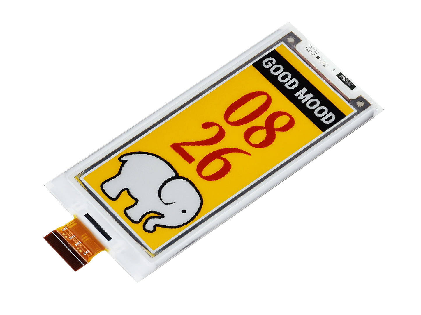3inch e-Paper (G) raw display, 400 × 168, SPI Interface