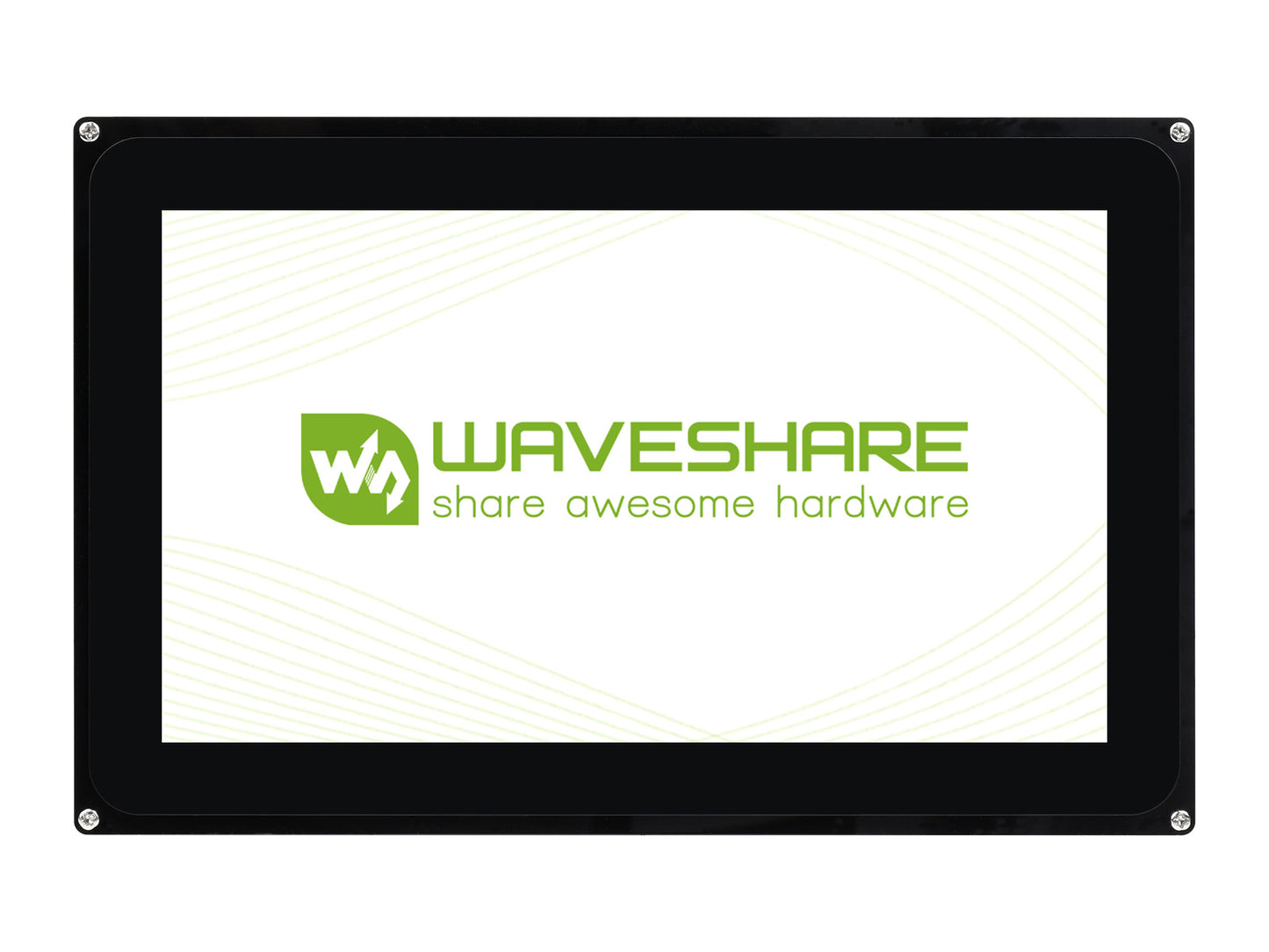 10.1inch Capacitive Touch LCD (F), 1024 × 600, Toughened Glass, IPS Panel