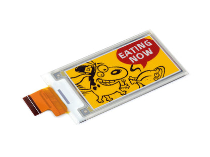 2.36inch E-Paper (G) raw display, 296 × 168, Red/Yellow/Black/White