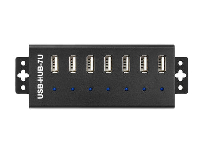 Industrial Grade USB HUB, Extending 7x USB 2.0 Ports