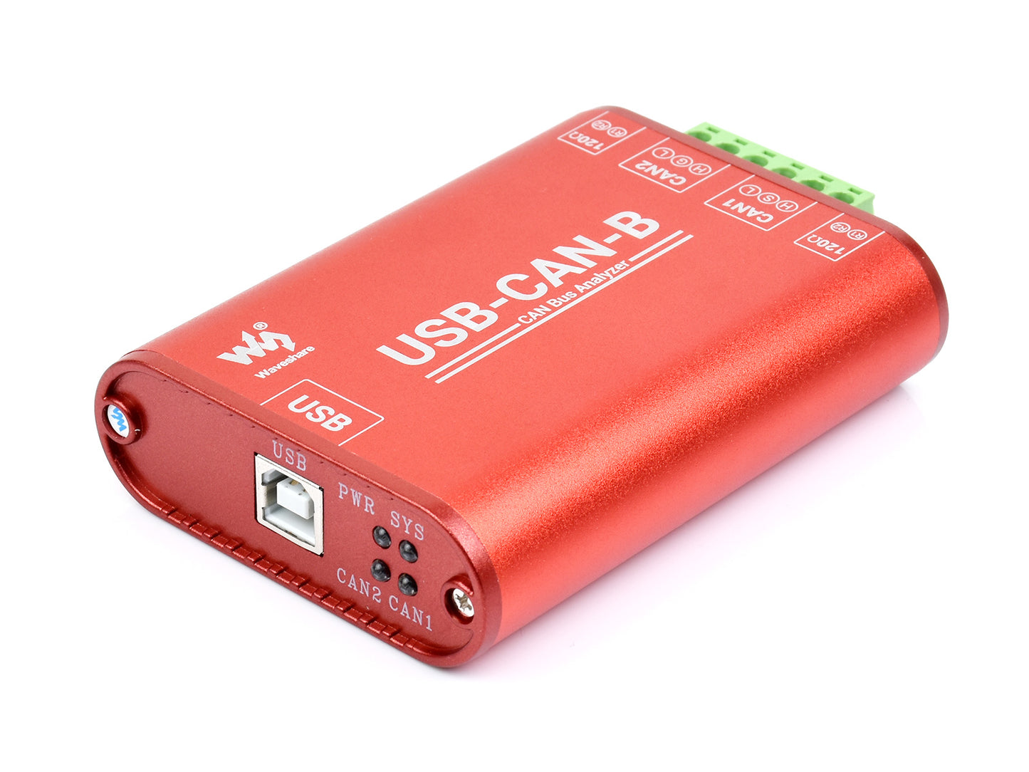 USB to CAN Adapter, Dual-Channel CAN Analyzer, Industrial Isolation