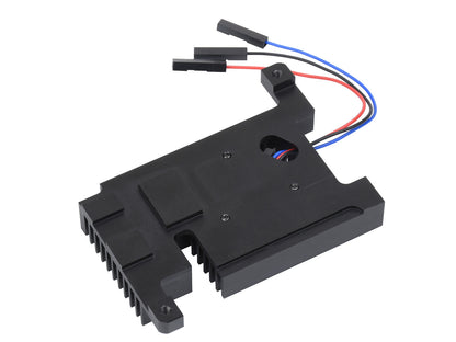 Dedicated All-In-One aluminum alloy cooling fan for Raspberry Pi 4B, PWM speed adjustment, better cooling