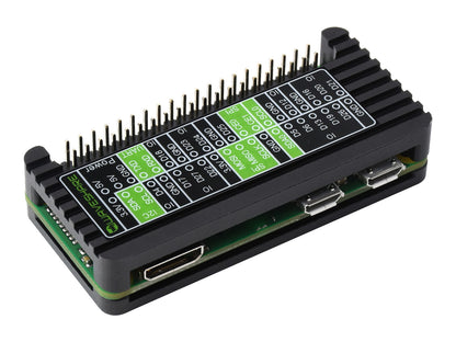 Aluminum Alloy Protection Case for Raspberry Pi Zero Series, Fits Zero / Zero 2 W