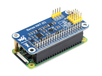 Sense HAT (C) for Raspberry Pi, Onboard Multi Powerful Sensors, Supports External Sensors