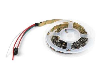 WS2812 Digital RGB LED Strip, High brightness, Energy-saving And Low power consumption, Cuttable and Programmable