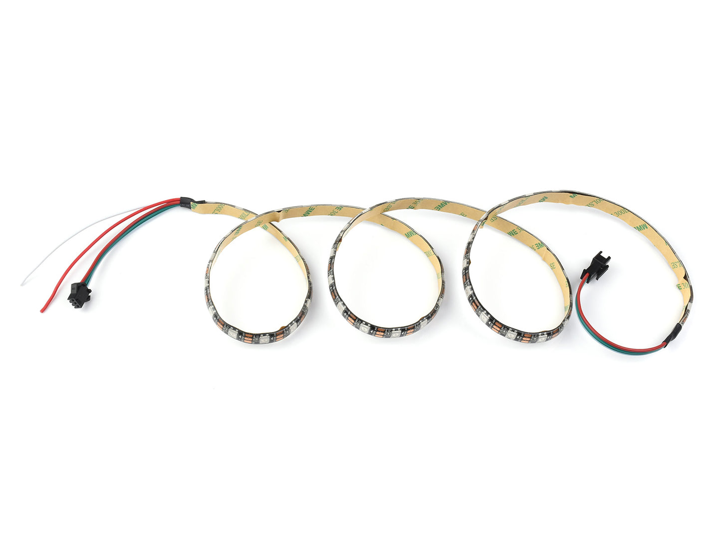 WS2812 Digital RGB LED Strip, High brightness, Energy-saving And Low power consumption, Cuttable and Programmable