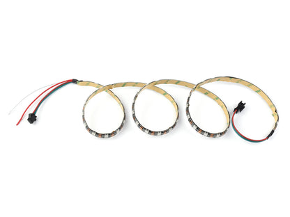 WS2812 Digital RGB LED Strip, High brightness, Energy-saving And Low power consumption, Cuttable and Programmable