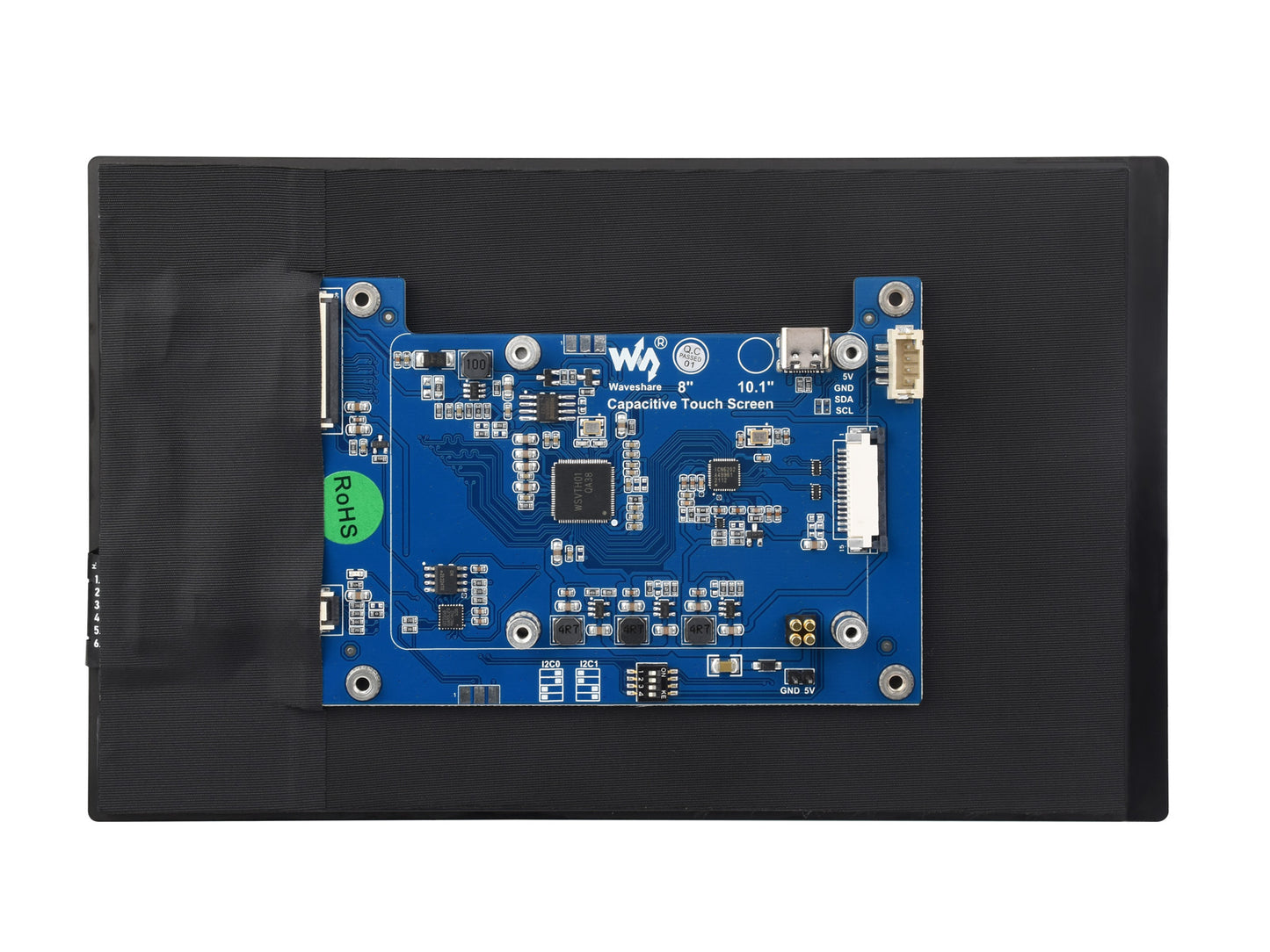 8inch Capacitive Touch Display for Raspberry Pi, 1280×800, IPS, DSI Interface