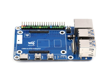 CM4 To Pi 4B Adapter for Raspberry Pi, Alternative Solution for Raspberry Pi 4B, CM4 optional