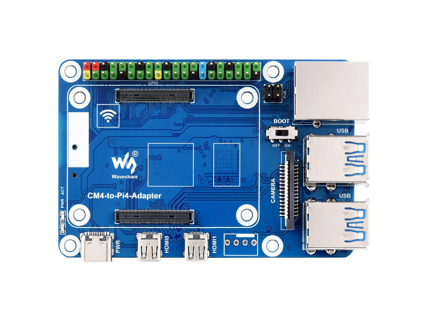 CM4 To Pi 4B Adapter for Raspberry Pi, Alternative Solution for Raspberry Pi 4B, CM4 optional